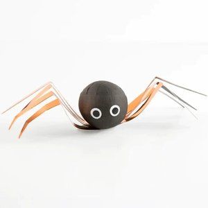 NIB Meri Meri SET 4 Vintage Halloween BLACK SPIDER Surprise Balls NEW $28